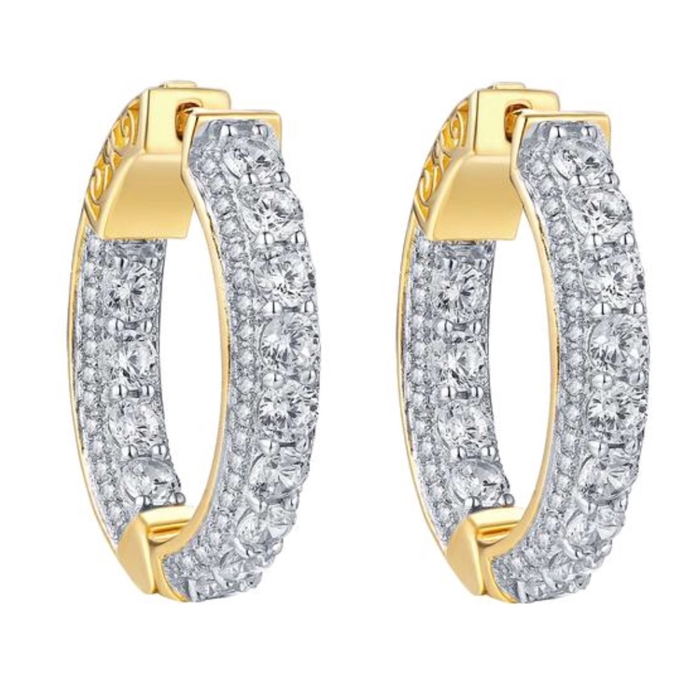 14k Gold Hoop Earrings